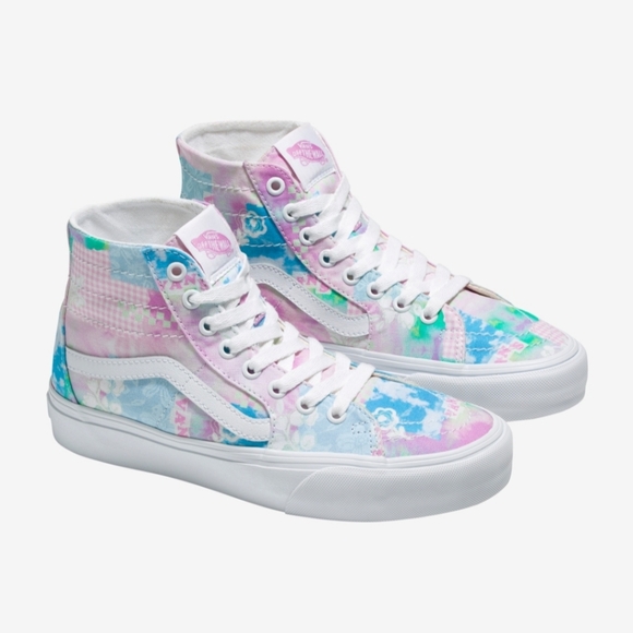 Pretty Pastel Comfy Cush SK8-Hi Vans - Picture 6 of 6